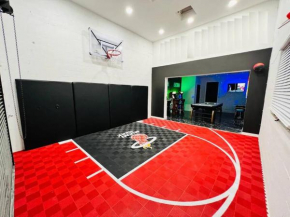 Indoor Basketball, Game Room, Heated Pool, Private